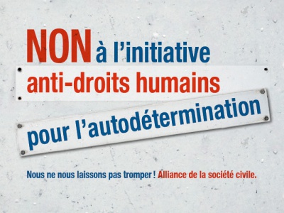 non a l'initiative anti-drotis humains non a l'initiative anti-drotis humains